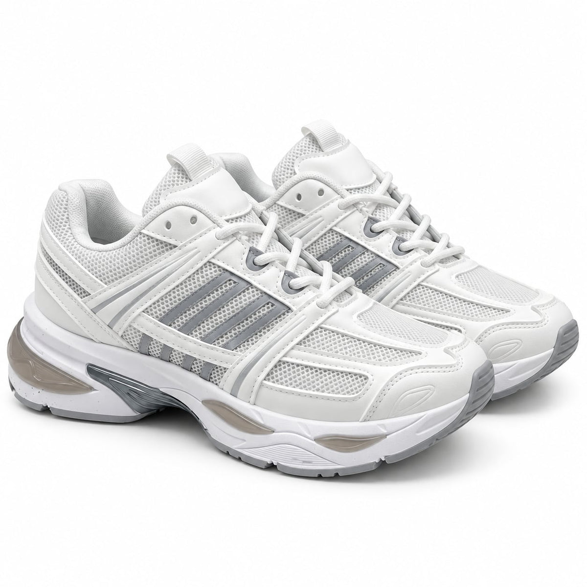 Zapatilla Retro Runner color Blanco - par