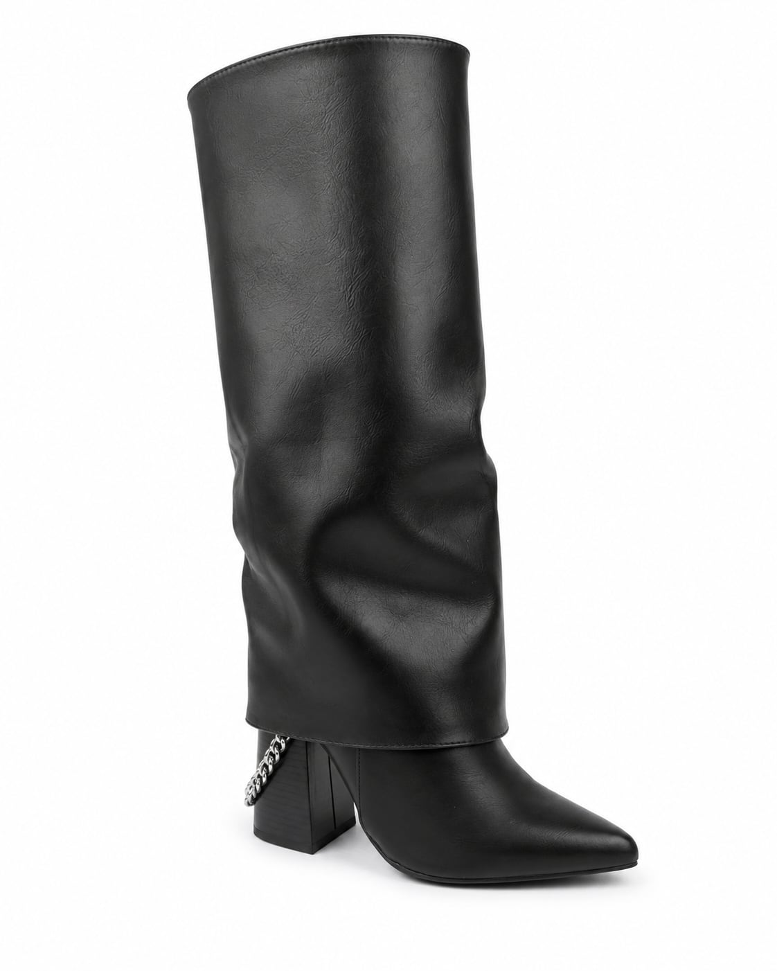 Bota Caña Alta 3 en 1 color Negro - con capa tres cuartos