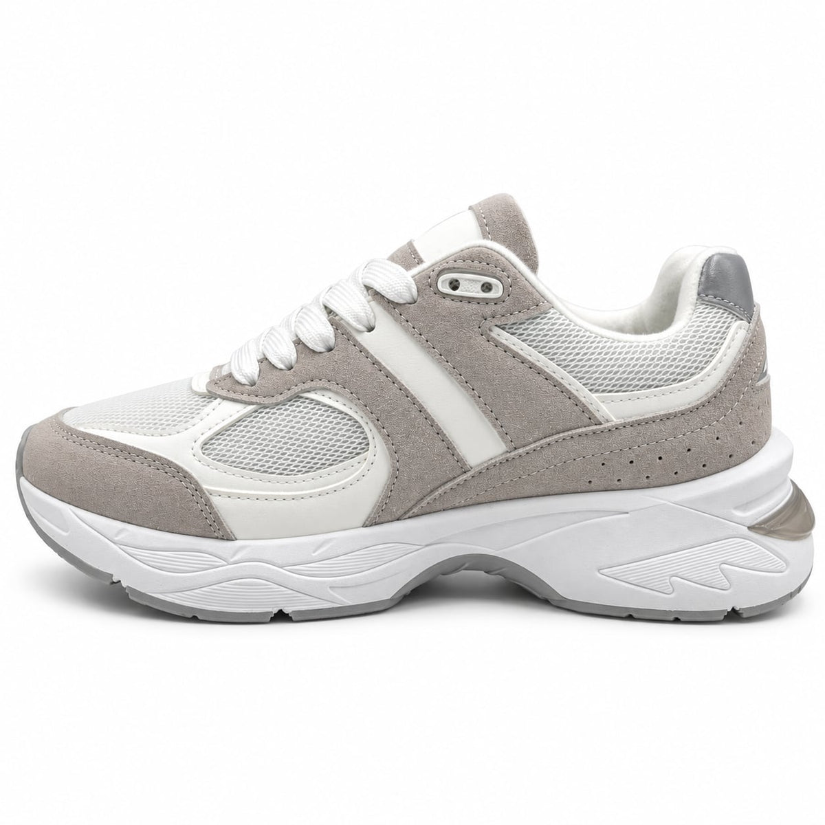 Zapatilla Urban Sport color Gris - lateral interior