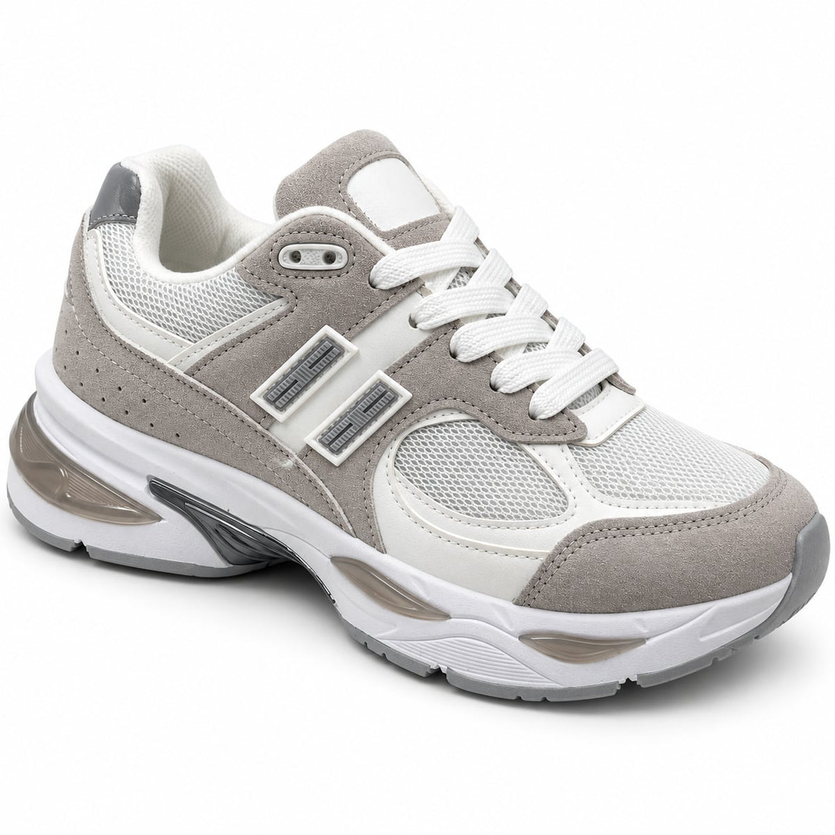 Zapatilla Urban Sport color Gris - tres cuartos