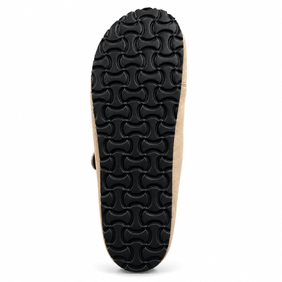 Zueco Mule Doble Hebilla color Beige - suela