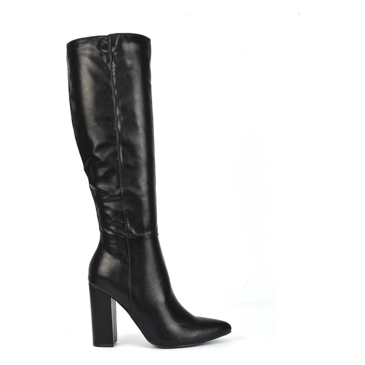 Bota Alta Clásica color Negro - perfil