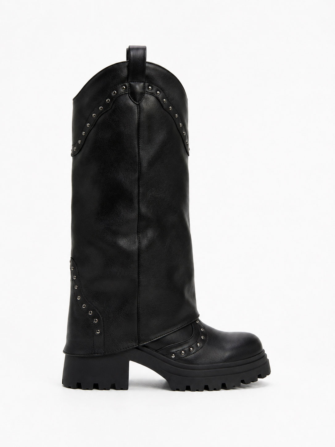 Bota Rebel Alta Bucanera Shark  Plataforma