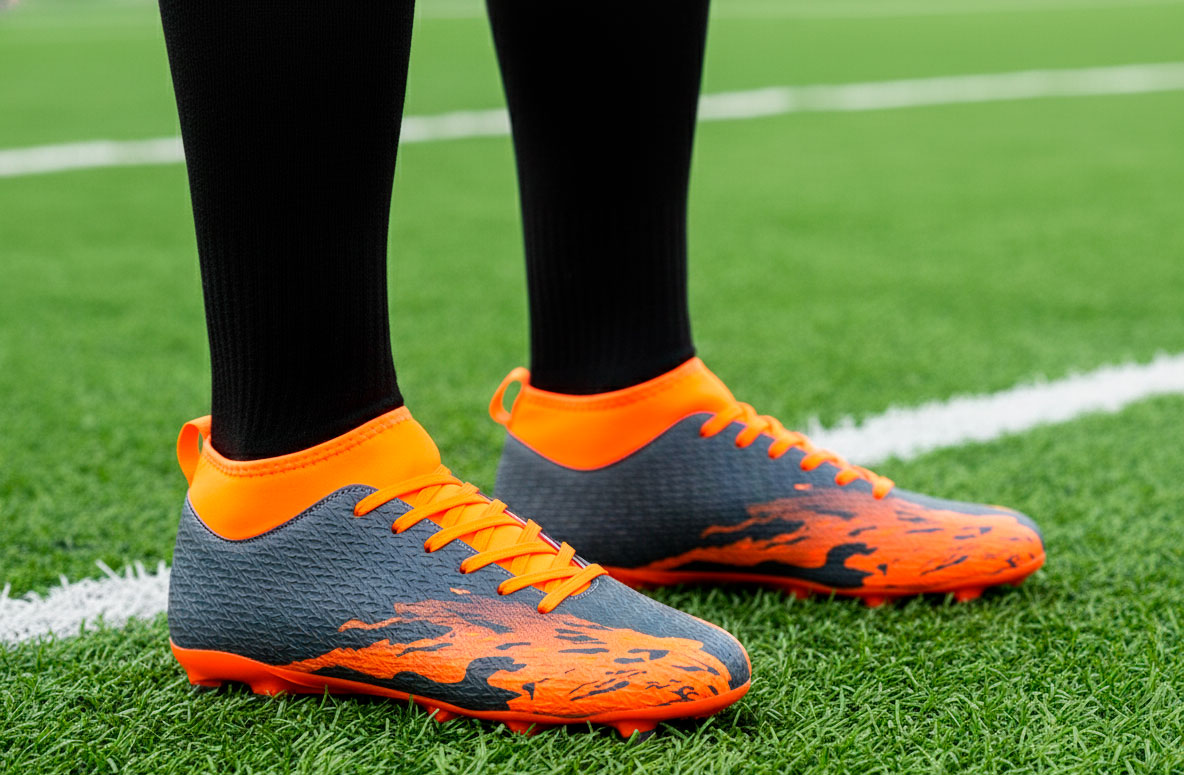 Zapato Futbol Con Toperoles Profesional Con Cuello Elastico